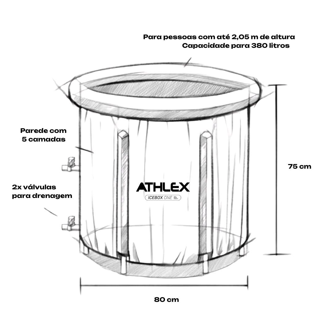 Icebox One — Banheira de Gelo