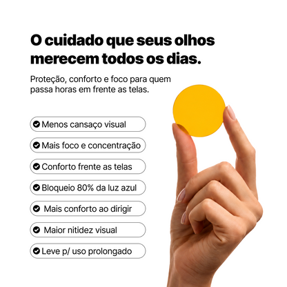 Óculos Anti Luz Azul Athlex Vision