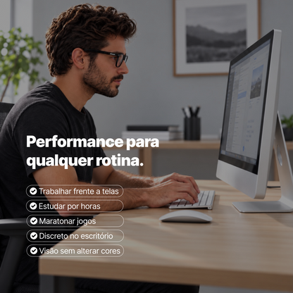 Óculos Anti Luz Azul Athlex Clarity