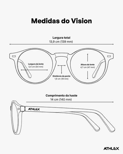 Óculos Bloqueador De Luz Azul - Vision